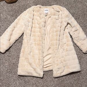 BB Dakota Cream Teddy Jacket